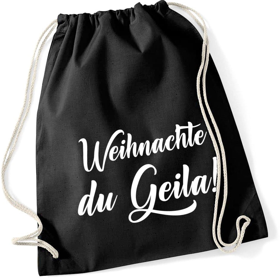 Gymbag - Weihnachte du Geila! (in 13 Farben)