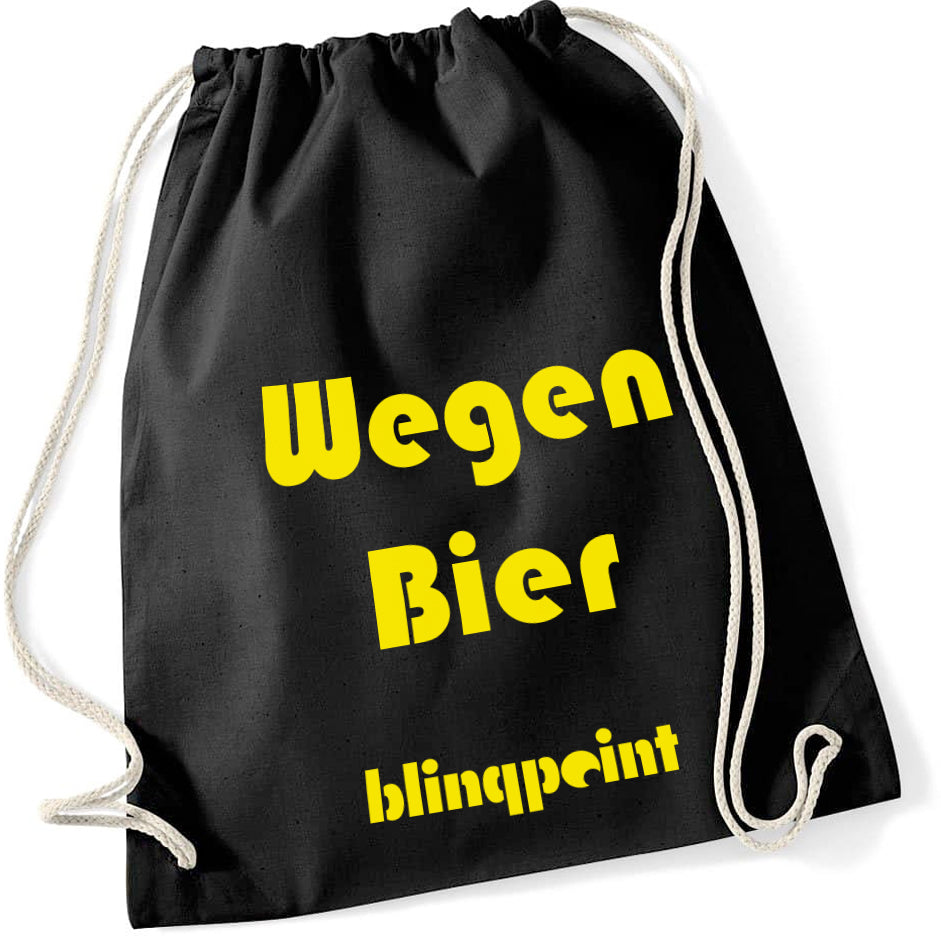 Gymbag - Blingpoint Wegen Bier (in 12 Farben)