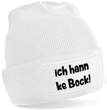 Lade das Bild in den Galerie-Viewer, Beanie Mütze - ich hann ke Bock
