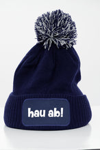 Lade das Bild in den Galerie-Viewer, Beanie Bommelmütze - hau ab!
